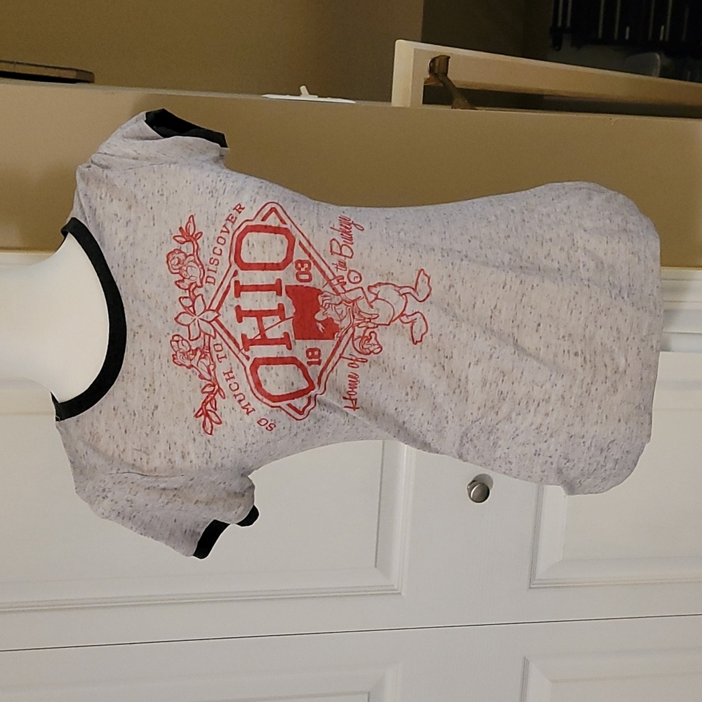 Disney Ohio State Burnout Shirt